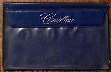 1960 CADILLAC VINYL OWNERS MANUAL DOCUMENT GLOVEBOX HOLDER ENVELOPE Z4991 picture