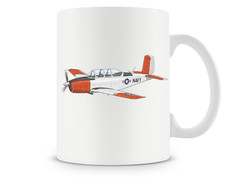 Beechcraft T-34 Mentor Ceramic Coffee Mug - 15oz. picture
