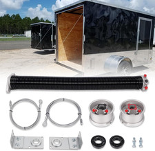 TSAP660 Ramp Door Spring Kit for 6' Wide Cargo Trailer - 60 Lb Torsion Spring Re picture