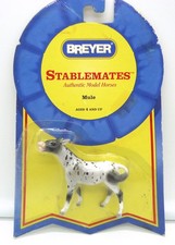 Vintage Retired Breyer Stablemates Appaloosa Mule #5901 1998-2000 New on Card picture