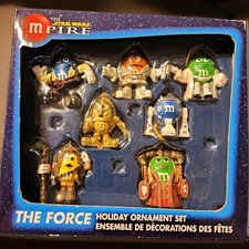 M&M's Star Wars Holiday Christmas Ornament Set 6-Piece Hanging Decorative picture