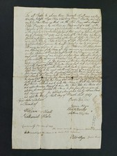 1787 antique JACOBS NOYES BAILEY WINSLOW to WOODBURY DEED falmouth me land picture