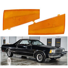2 x Front Marker Light Set Fit For 1980 1981 Chevrolet El Camino Malibu picture