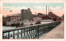 Home New York Paul Revere Brass Copper Works Company Mill Vtg Postcard H13 picture