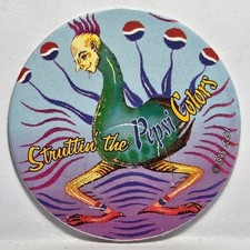 Vintage 1995 SGI Pepsi Pog * Big Slam Caps * #54 picture