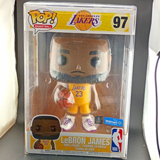Funko Pop Basketball NBA LeBron James Walmart Exclusive Vinyl Figure #97 picture