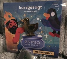 Kurzgesagt Golden Duck Pin - Limited Edition of 10,000 picture