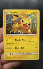Pikachu SM76 Sun & Moon Holo Rare Black Star Promo Pokemon Card  picture