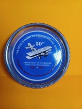 Vintage Revere Pewter coast to coast 1924-1974 U.S. Postal Service Coaster picture