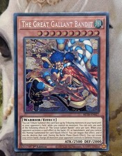 The Great Gallant Bandit BETB-EN027 SECRET RARE NM YUGIOH BEYOND THE BRAVE picture