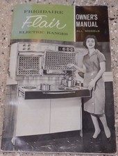 Vintage Frigidaire Flair  Owners Manual 1962 picture