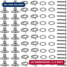 20 Sets Twist Lock Fasteners, Twist Lock Common Sense Fastener 304 Stainless Ste picture