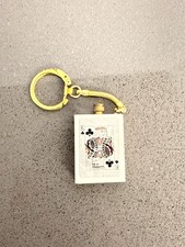 Vintage 1970s Permanent Match Lighter King of Clubs Playing Card Hong Kong picture