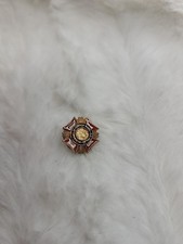 VETERANS OF FOREIGN WARS OF THE UNITED STATES PIN -Vintage Lapel Pin,gold Plated picture