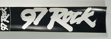 Vintage 97 Rock Bumper Sticker klol k101 Houston Texas Radio Station picture