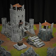 Conquest Creations | The Castle of the Beacon | 28mm Tabletop Terrain | Fantasy picture