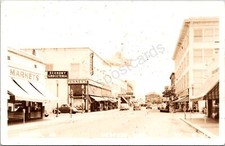 K13/ Medford Oregon RPPC Postcard c1940s Central Avenue Stores  409 picture