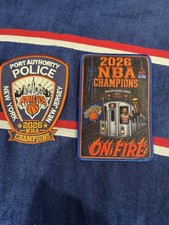 Port Authority Police NY Knicks Patch NBA Championship PAPD /Subway Patch picture