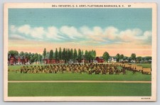Plattsburgh NY 26th Infantry Plattsburgh Barracks Postcard picture
