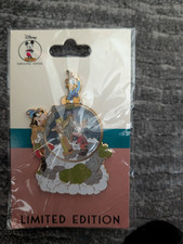 Disney Employee Center DEC Snow Globe Pin LE 250 Fun and Fancy Free Sealed picture