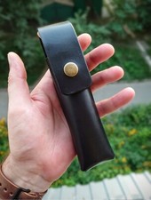leather belt sheath for opinel  7 8 9 10 12 knives  belt pouch holster picture
