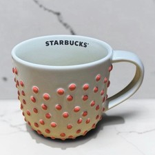 Starbucks Fall 2026 PSL Society Limited Edition 12oz Pumpkin Dots Ceramic Mug picture