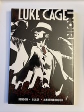 LUKE CAGE NOIR By Mike Benson & Adam Glass - Hardcover  BRAND NEW Factory Sealed picture
