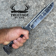 CustomHandForged Comix Color Knife – D2 Steel, Micarta Handle, Gift For Him,Dad. picture