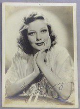 Rare Loretta Young Original Autographed Promo Photo From the 1930s EXC picture