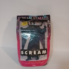 1997 Fun World Scream Stalker One Size Fits All Costume Ghostface Mask Gen 1 picture