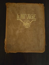 1914 Le Mirage Yearbook West Texas State Normal College Canyon TX Suede Rare picture