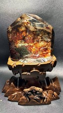 5.1LB Premium Brazilian Phantom Quartz Crystal Natural Rough Polished Specimen picture