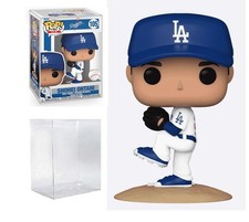 Funko POP MLB LA Dodgers Shohei Ohtani #105 (Pitching) New  w/ Protector picture