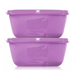 Tupperware SS Bowl Dry n Liquid Food Storage Bowl Round Seal Christmas Gift picture