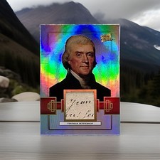 2026 Pieces Of The Past Historical Premium Thomas Jefferson Time Period Relic picture