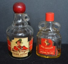 VTG MACGREGOR Cologne & After Shave Lotion (2) ABOUT 2 OUNCES TOTAL picture