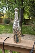 Vintage French Silver Plated Champagne Bottle Cover Holder Cooler picture