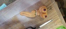 Vintage Novelty Naked Lady Boobs Torso Salt and Pepper Shakers. Broken Legs picture