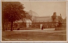 RPPC Cheltenham England United Kingdom Winter Gardens c1920 Postcard picture