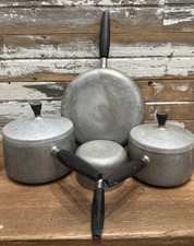 VTG Wear-Ever Aluminum Skillet / Pots 6pc Set Cookware USA 781, 782, 783, 960 picture