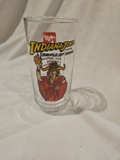 1984 Indiana Jones Temple Of Doom Mola Ram Promo Drink Glass 7Up Brown's Chicken picture