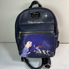 Disney Loungefly Pinocchio Blue Fairy  Mini Backpack picture