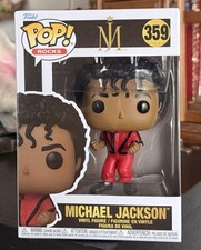 Funko Pop Rocks: MICHAEL JACKSON #359 (Thriller Video 1984) w/Protector picture