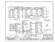 Photo:New Smyrna Florida 1900s Sugar Mill Ruins HABS Architectural Drawing picture
