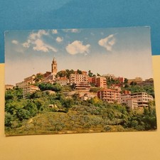 CHIETI PANORAMIC VIEW OLD COLOR POSTCARD TRAVELLED WITH STAMP picture