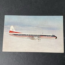 National Airlines Aviation Postcard - Lockheed Electra Post Card picture