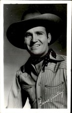 Cowboy Portrait Gene Autry Studio Image c1940s-50s Real Photo Vintage Postcard picture