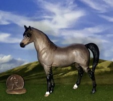 OOAK Breyer cm Custom Stablemate Horse *mini Pam *Gorgeous Grulla*Arabian Mare* picture