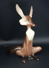 VINTAGE Hagen Renaker DW Designers Workshop 10 Inch Mr. Fox - Orig STICKER *READ picture