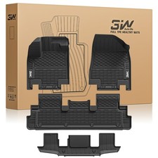 3W Floor Mats Set for Nissan Pathfinder 7seats & Infiniti QX60 6seats picture